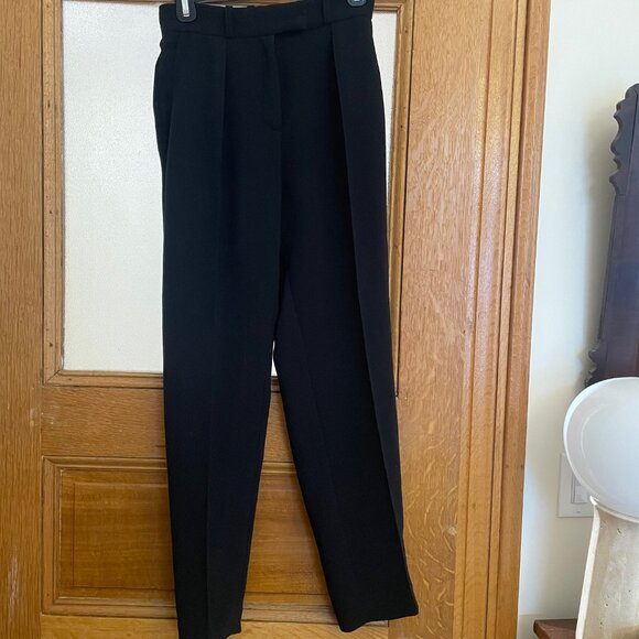 High Rise Cropped APC Classic Black Trousers Pristine Size 34 / US Size 0-2 - Picture 5 of 7